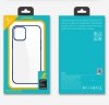NBS ultra cienkie przezroczyste etui z metaliczną ramką do iPhone Pro Max 12 czarny